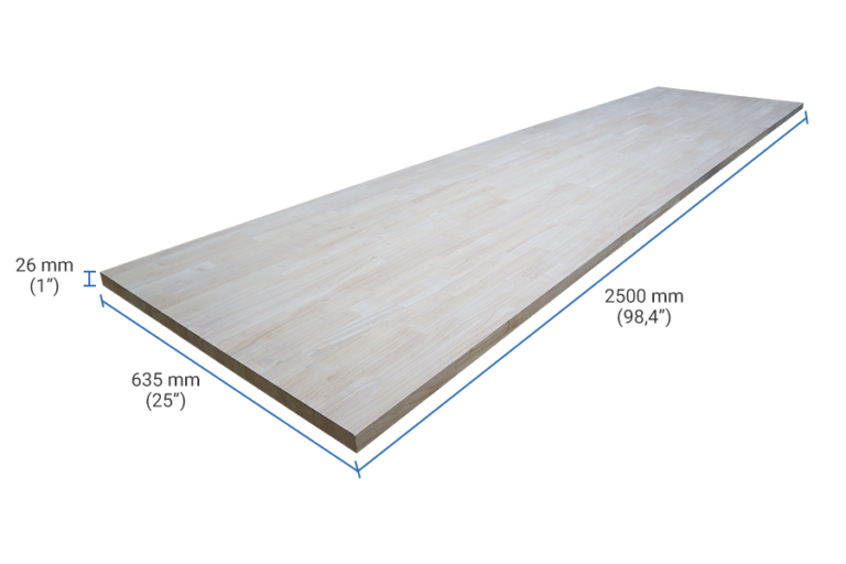 Pros and cons of rubberwood finger joint board for kitchen