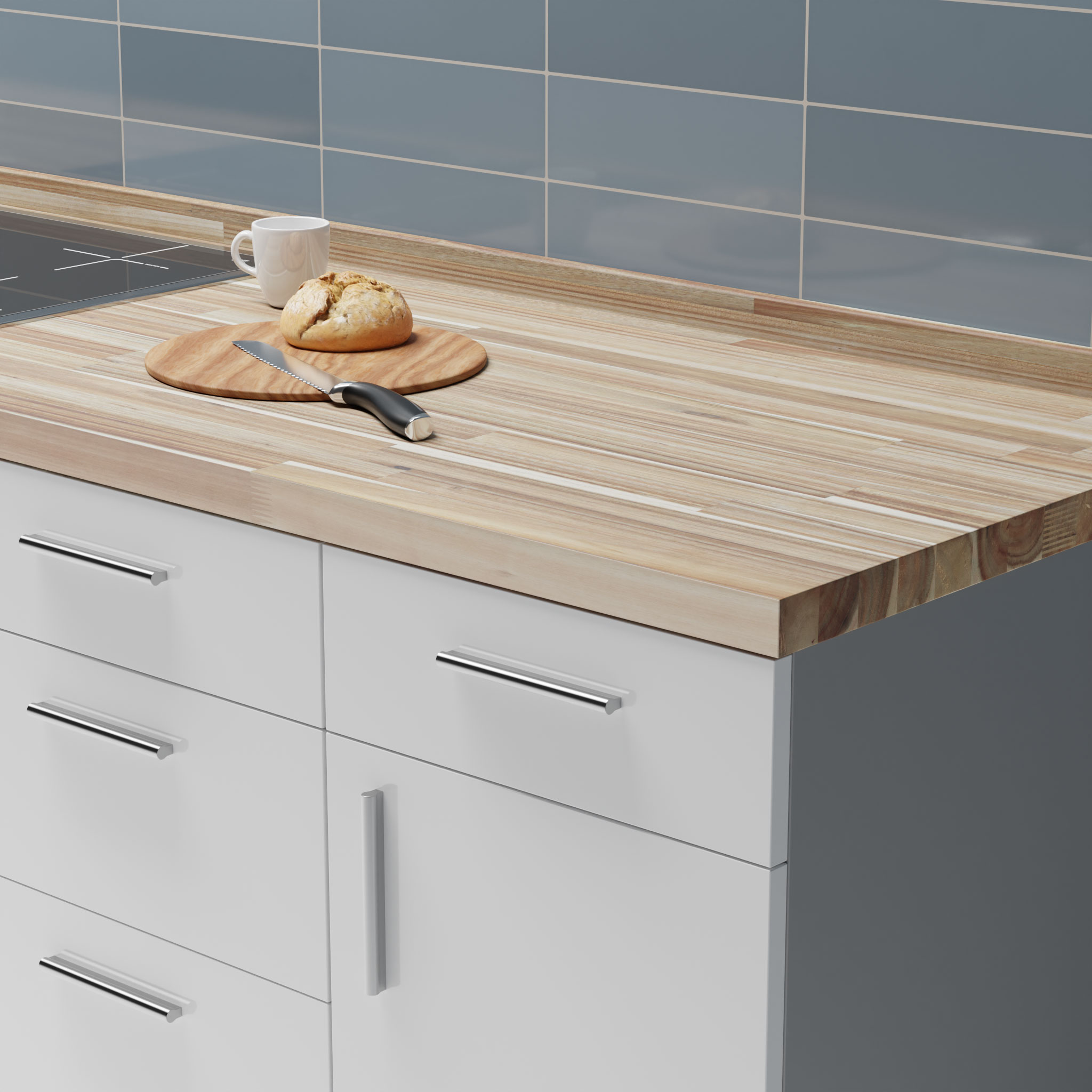 Acacia Wood Butcher Block Countertops 