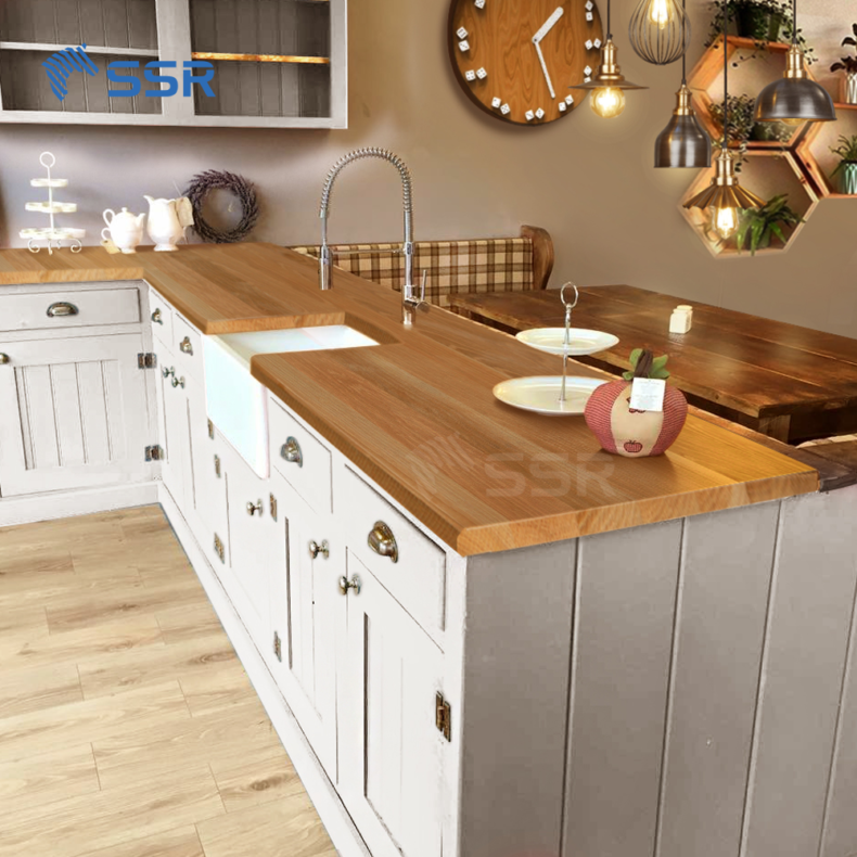 Oak Edge Glued Countertop