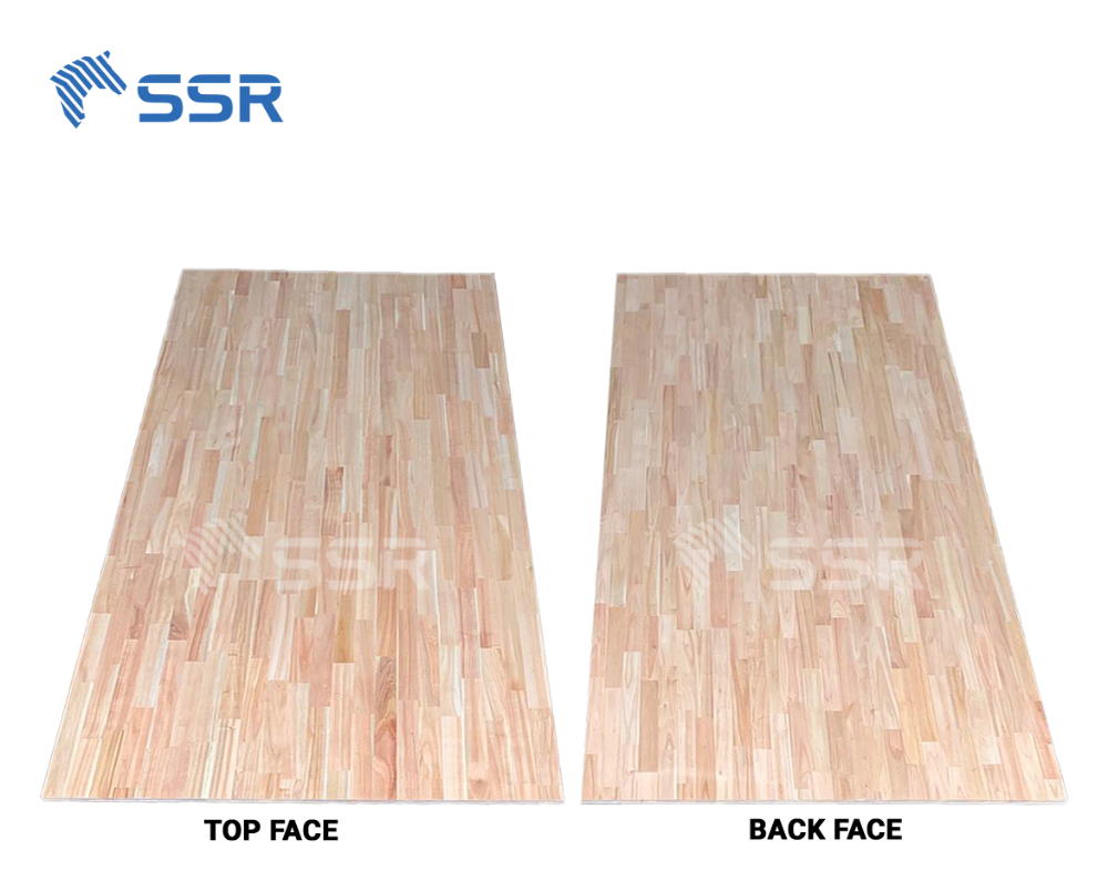 AB quality melia finger joint wood board