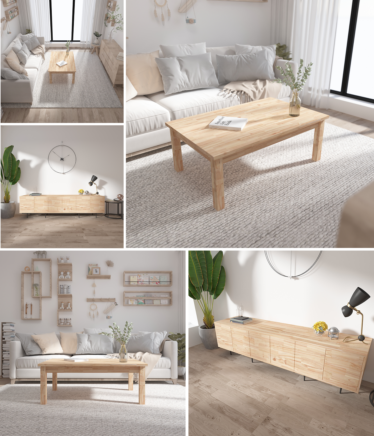 Melia Wood Finger Joint Board