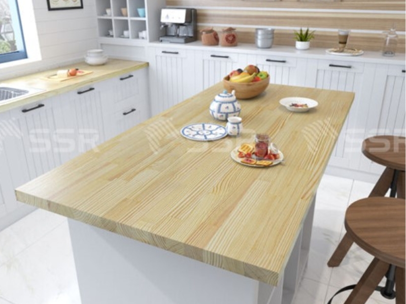 Pine butcher block countertops – Natural and versatile choice for kitchen spaces