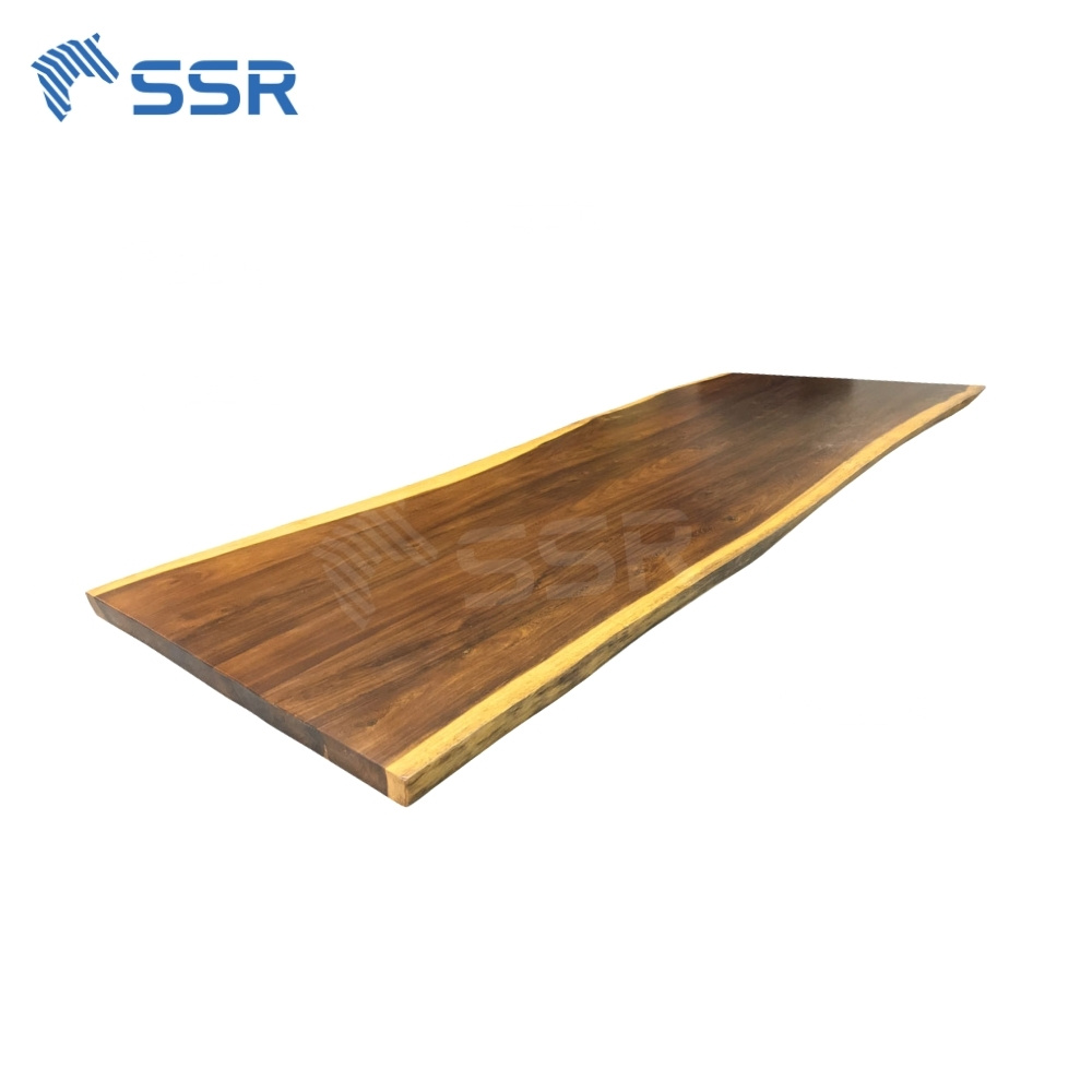 Senna Siamea Edge Glued Countertop With Live Edge​ Producer