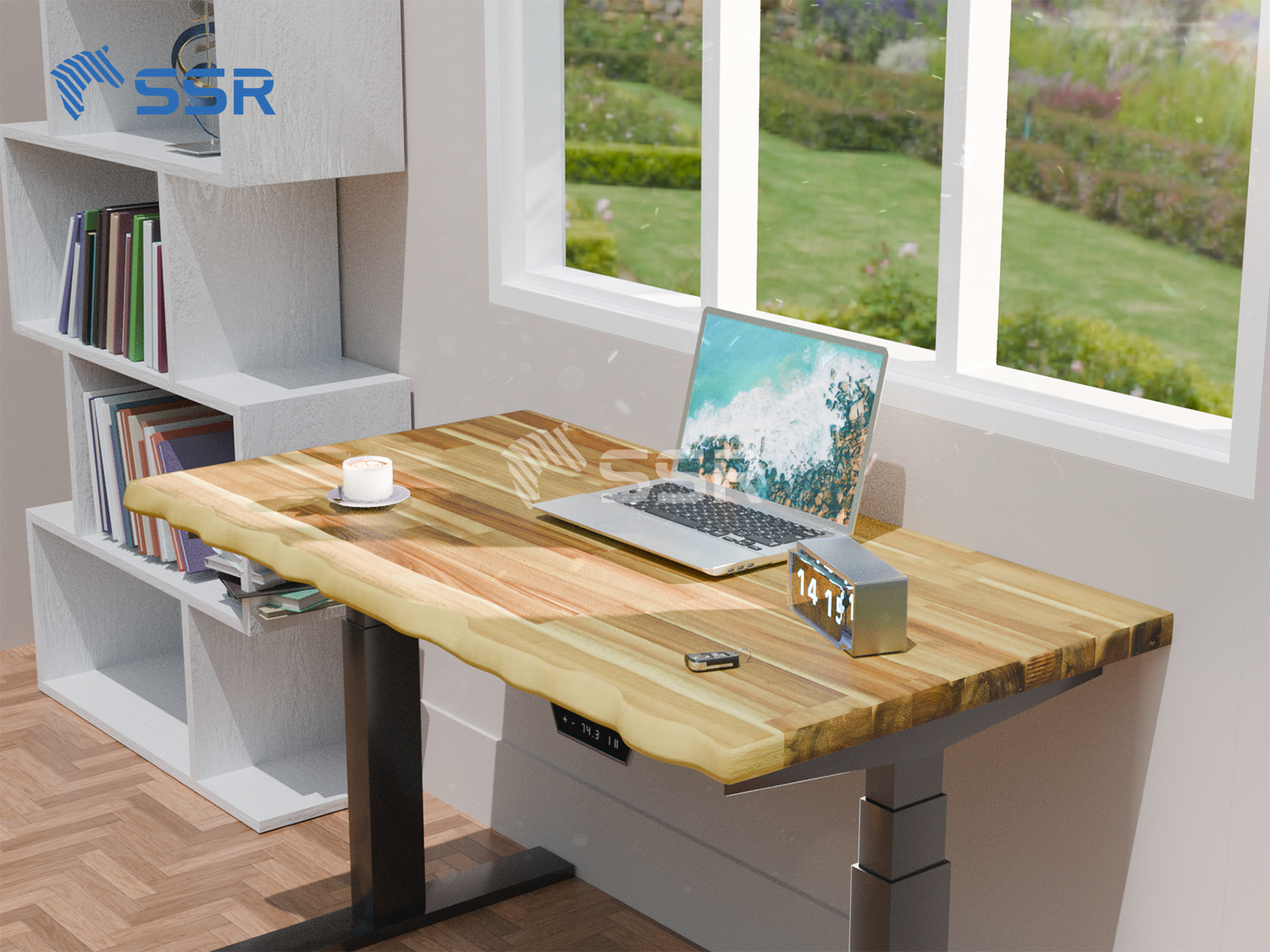 Acacia Butcher Block Countertop With Live Edge​​ Manufacturer