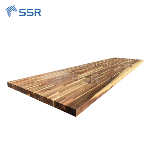 Acacia Butcher Block Countertop With Live Edge​​ Manufacturer