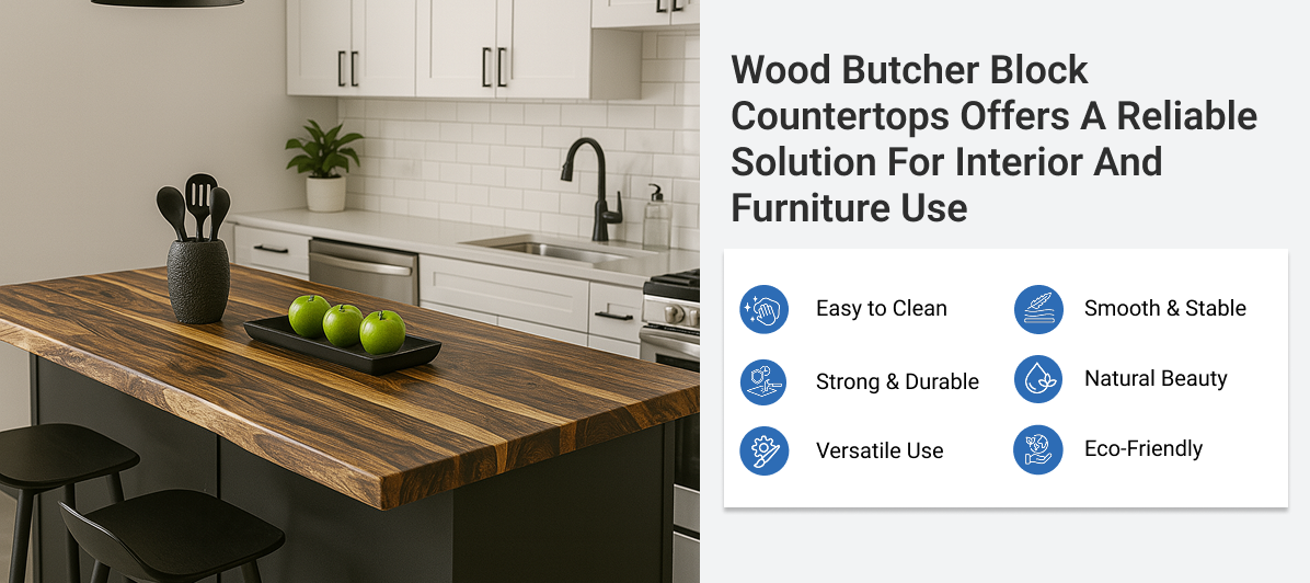 Senna Siamea Edge Glued Countertop With Live Edge​ Producer