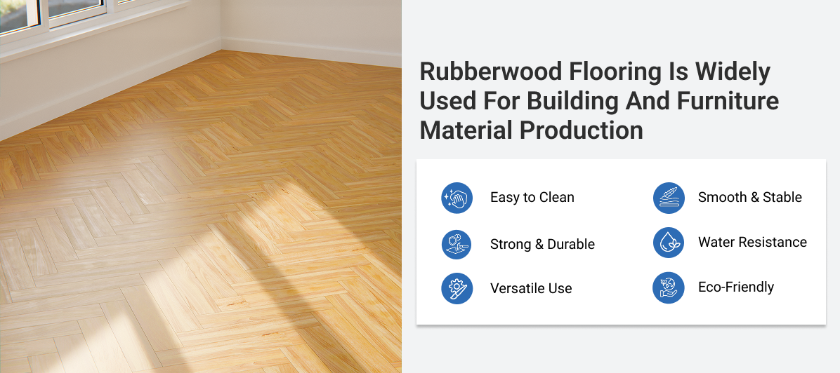 Eco - Friendly Rubberwood Flooring For Your Space