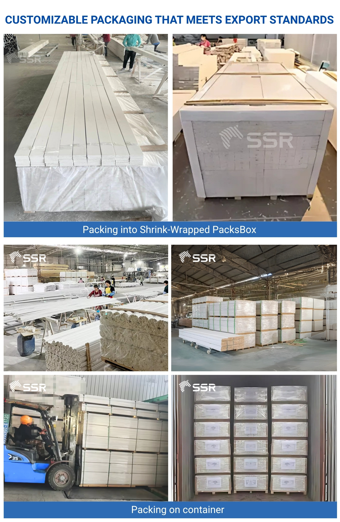 (Customized) Crown Molding made in Vietnam 2025