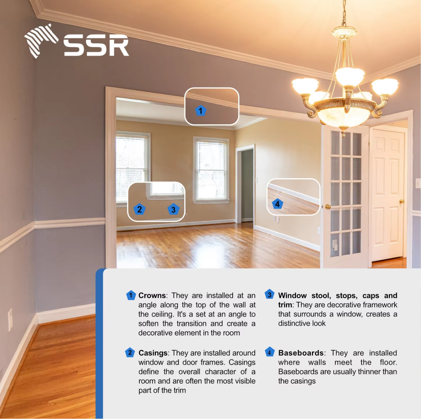 (Customized) Crown Molding made in Vietnam 2025