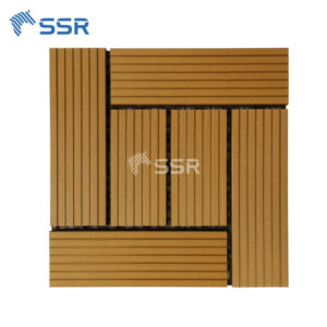 6 Slats Composite Decking Tiles