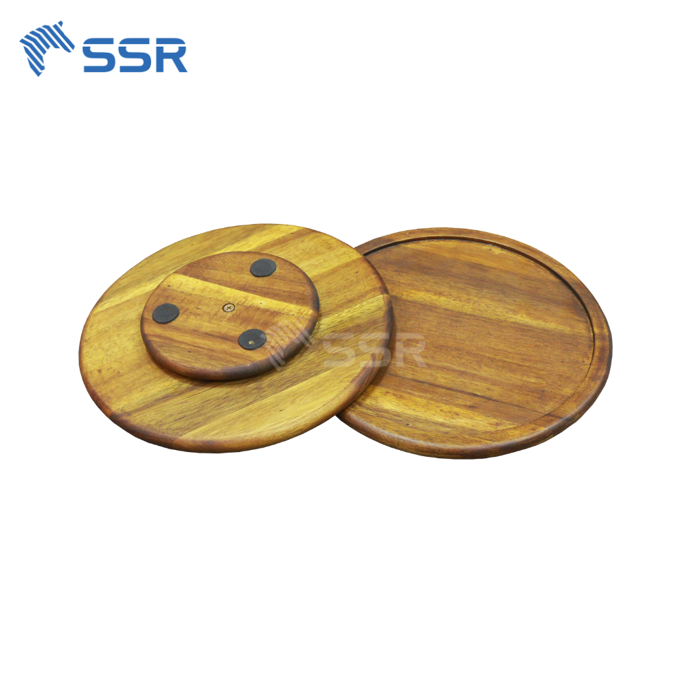 Acacia Wood Lazy Susan