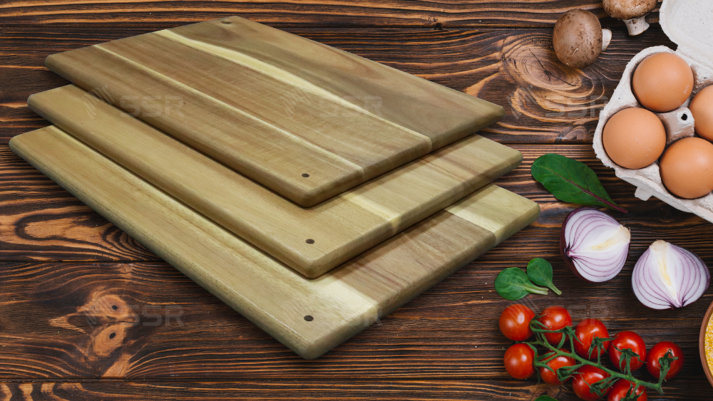 Acacia Wood Rectangular Cutting Board CBT05 5