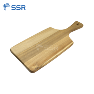 Acacia Wood Rectangular Cutting Board with Handle CBT02 (3)