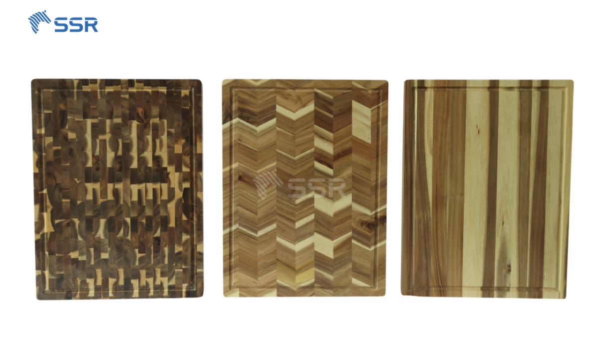 Acacia Wood Rectangular Cutting Board