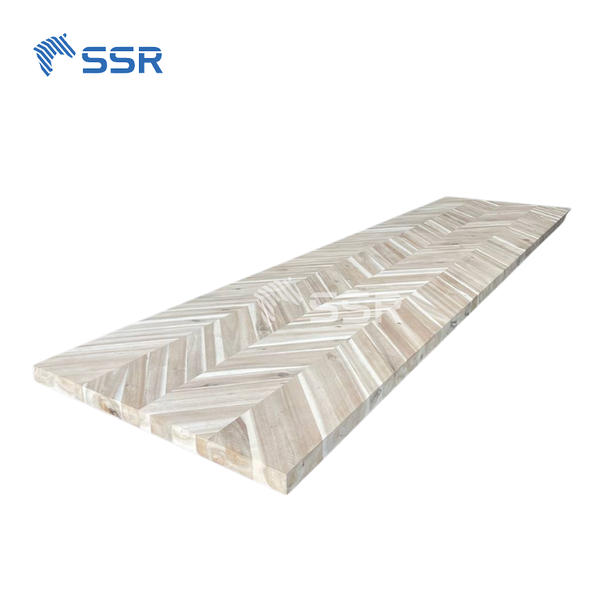 [Good Promotion] Acacia Chevron Countertop Made In Vietnam