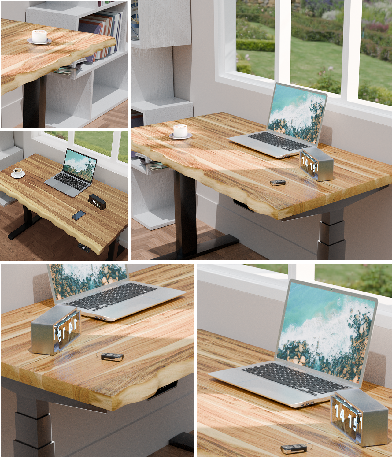 Top Quality Acacia Edge Glued Countertop Made In Vietnam​