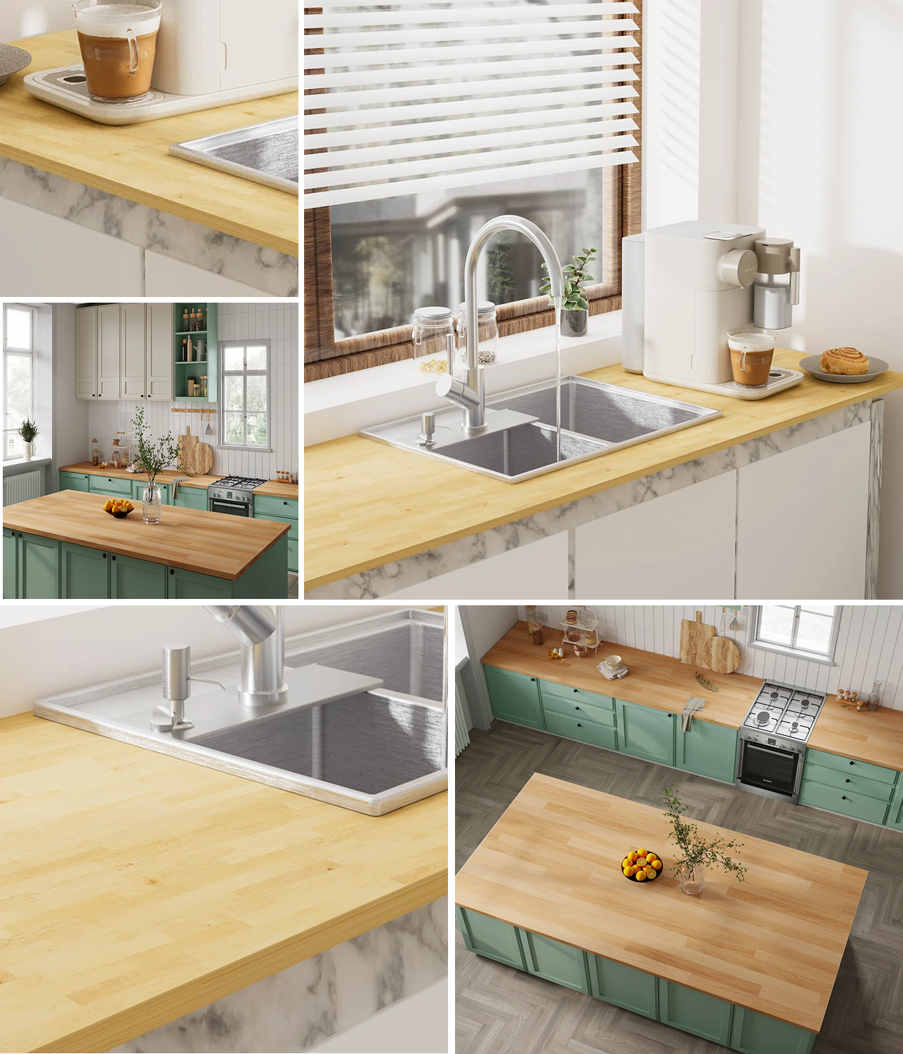 Birch Butcher Block Countertop Supplier