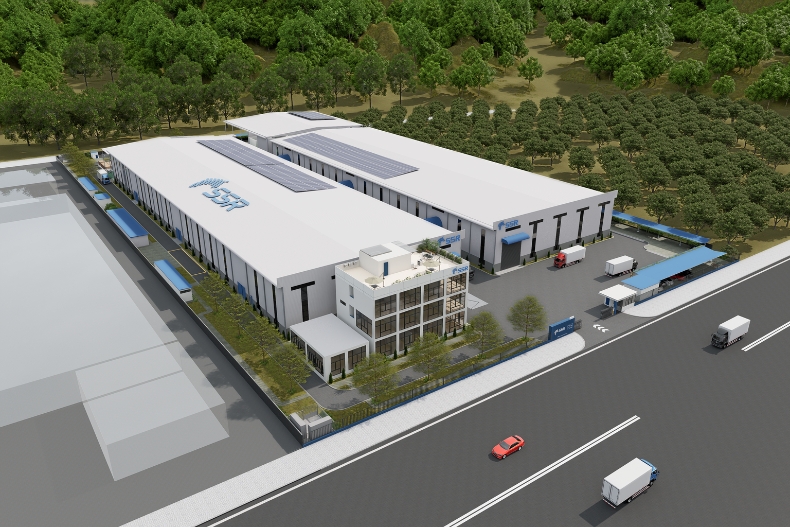 The new 21,300 m² plant is engineered for a monthly output of 2,000 m³ and a workforce of 400