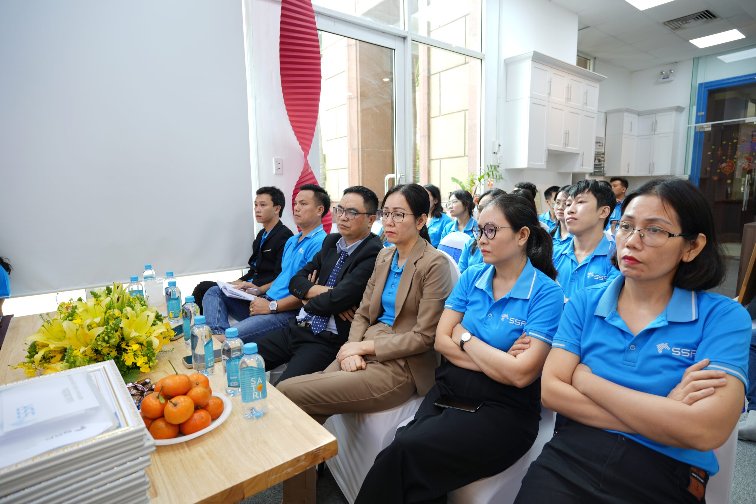 Everyone listened to the achievements of 2025