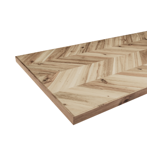 Chevron wood surface