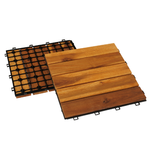 Acacia Wood Deck Tiles