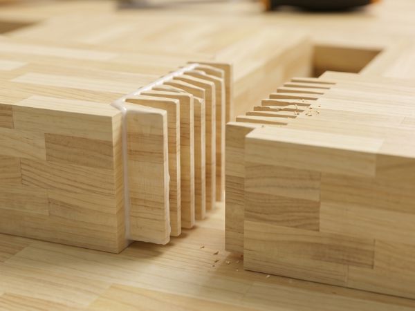 Top Finger Joint method