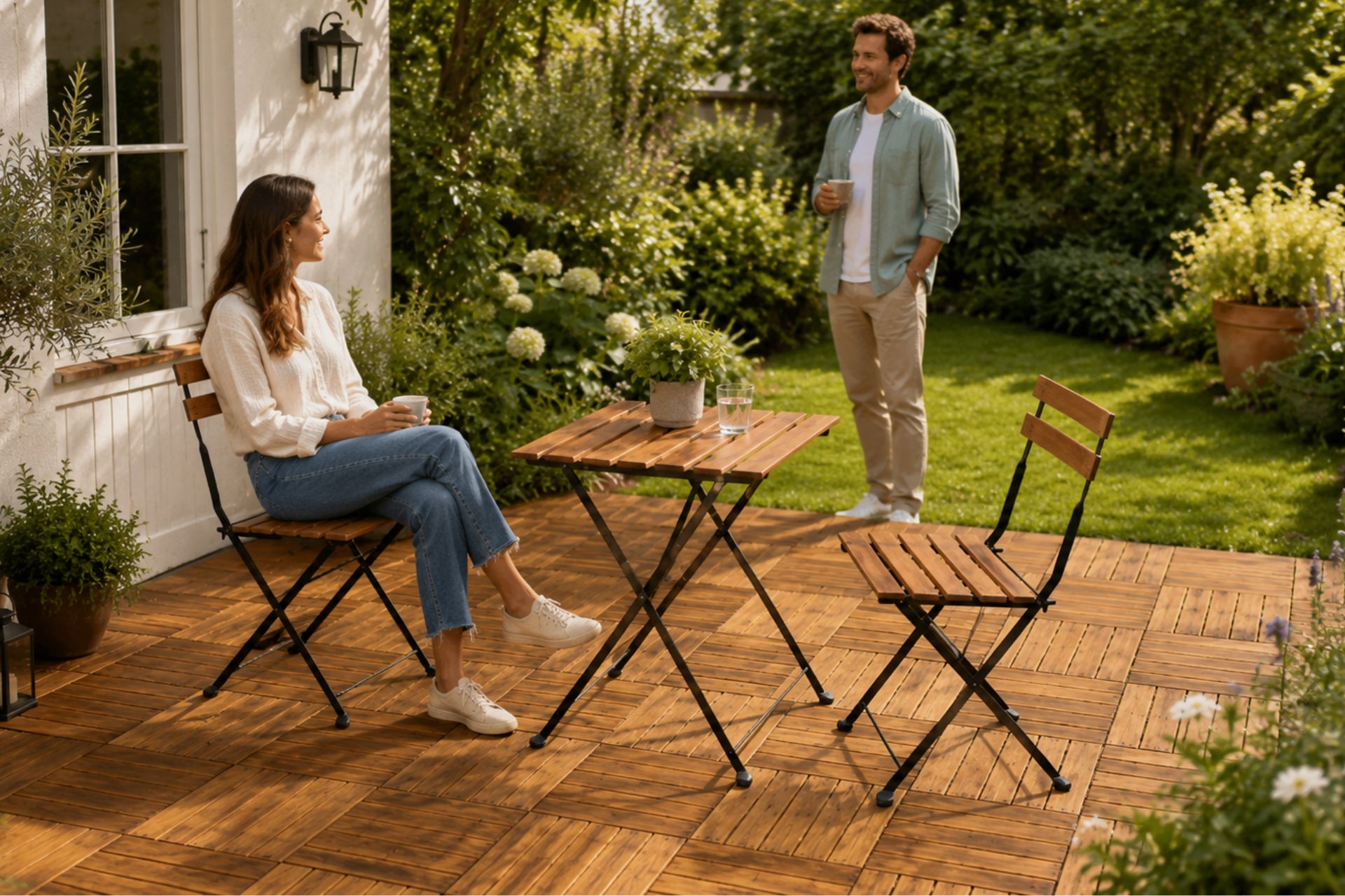 Outdoor patio dining collection