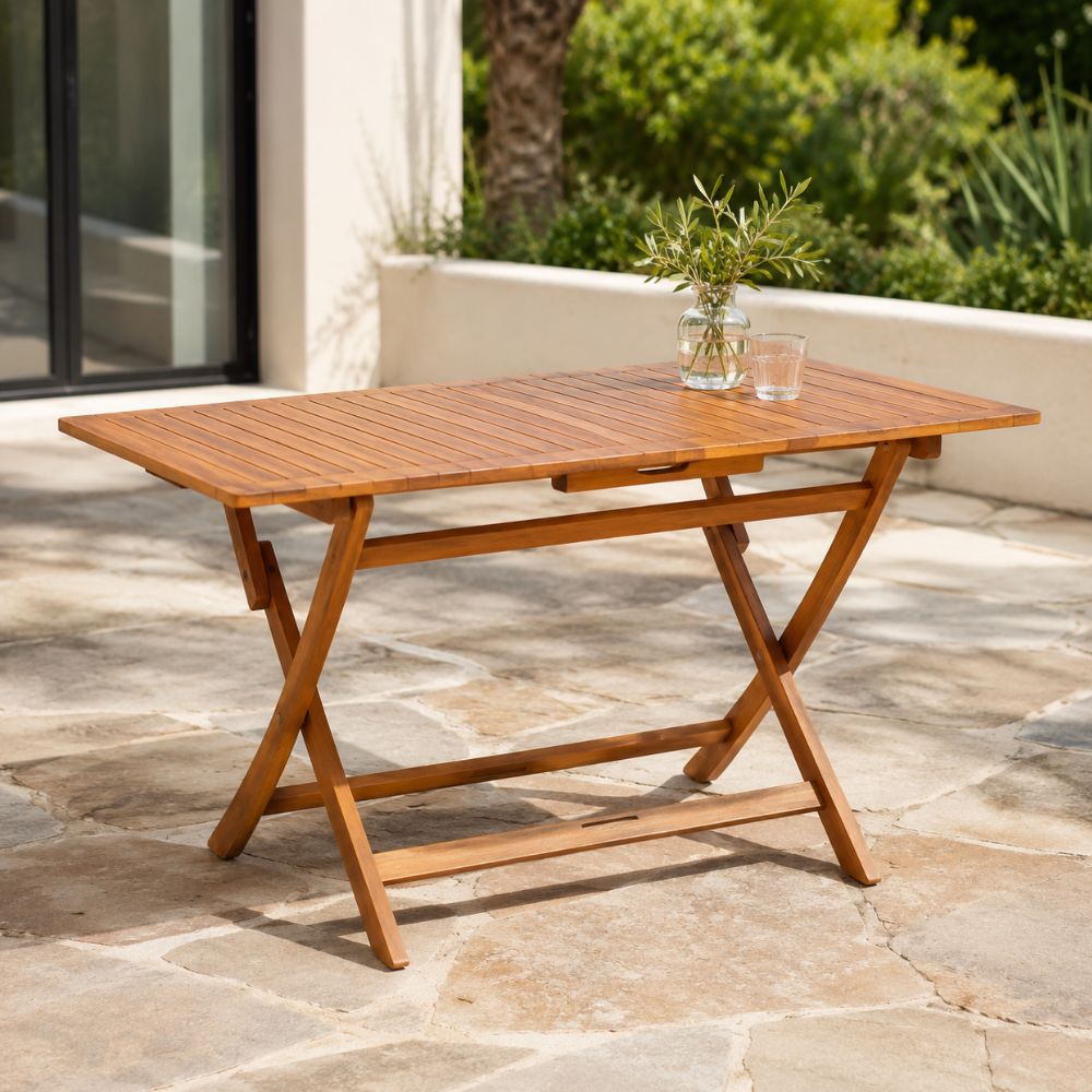 Outdoor rectangle table