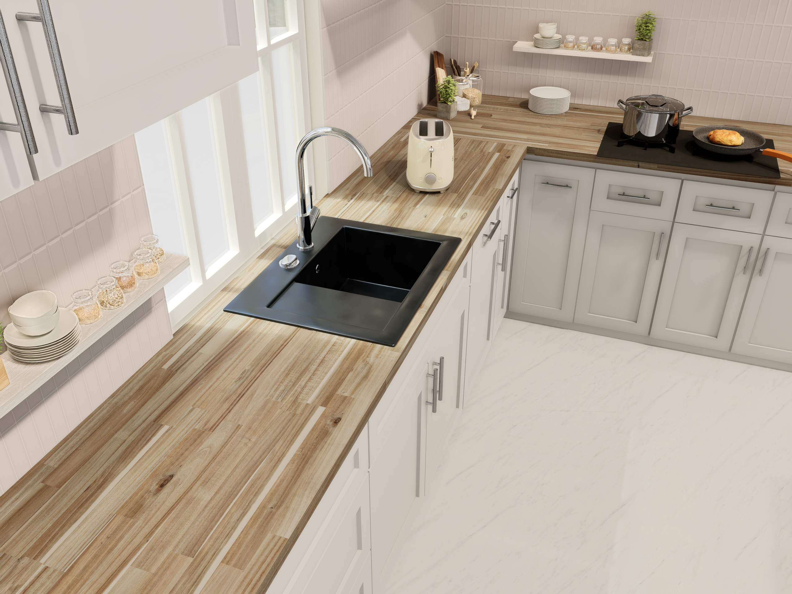 Monkeypod hospitality surface