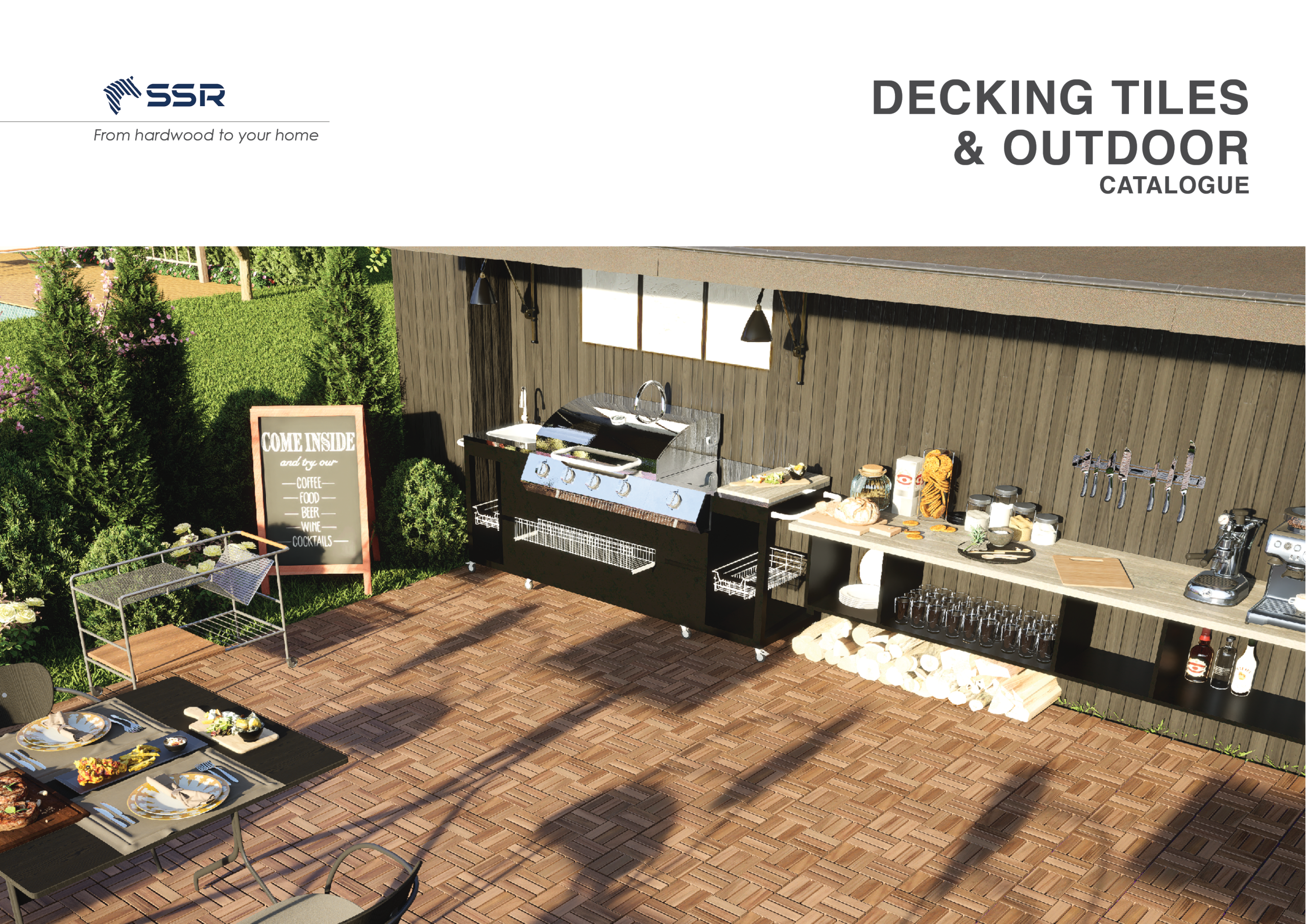 Outdoor Decking Tiles