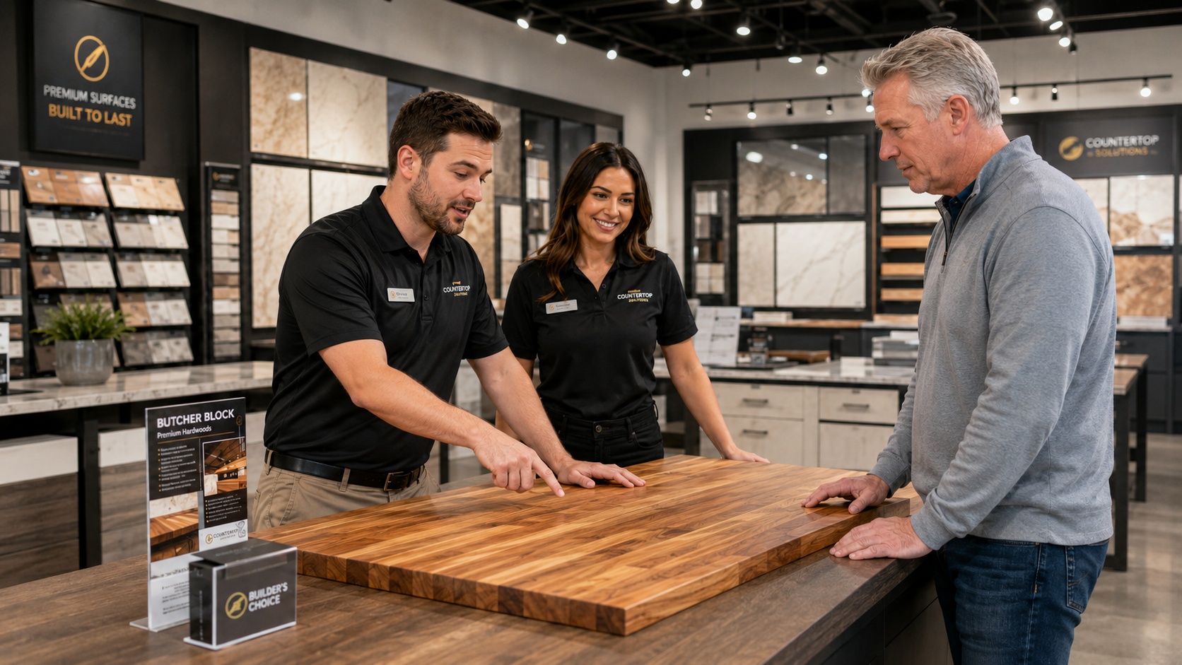 Retail wood surface program