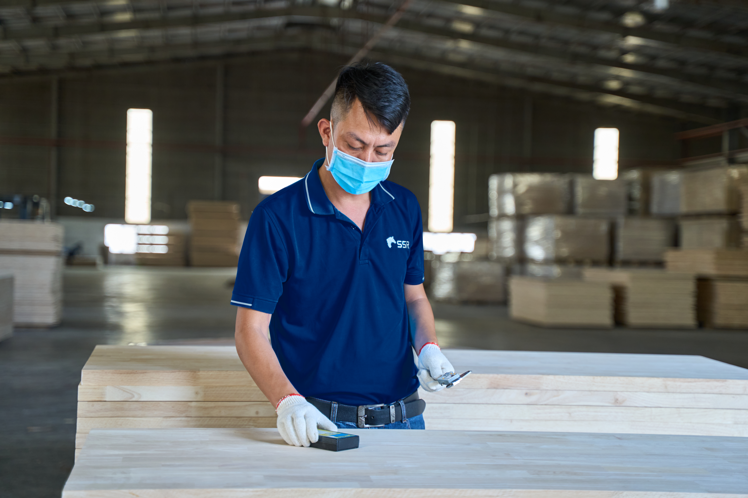Why Acacia Butcher Block Countertops Fit the U.S. Market? Acacia Butcher Block Countertops Inspection