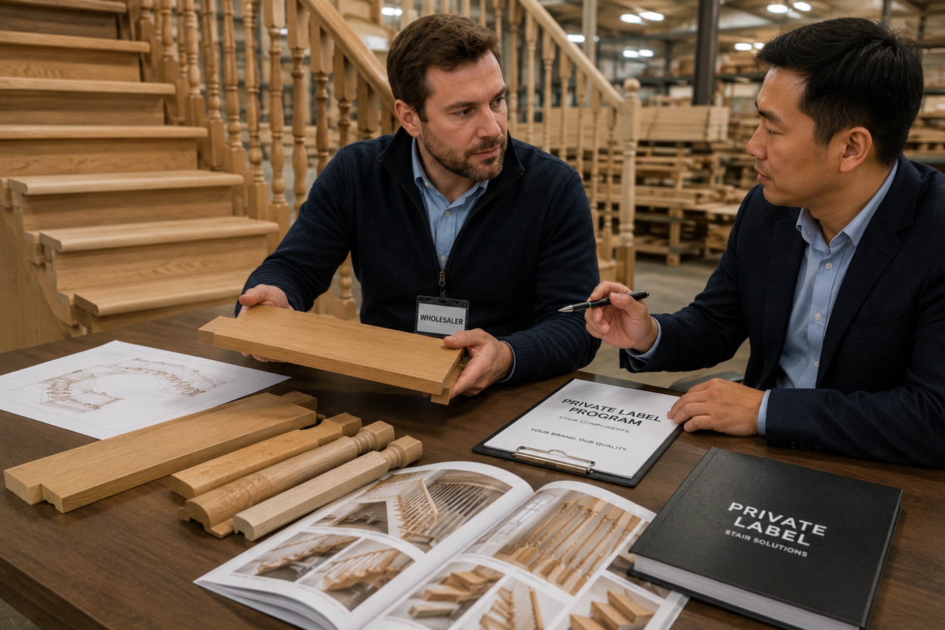 Stair-parts wholesalers and private-label buyers