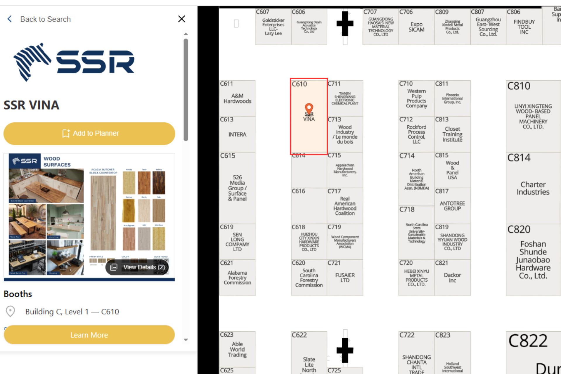 SSR's Booth Direction at the International Woodworking Fair 2026