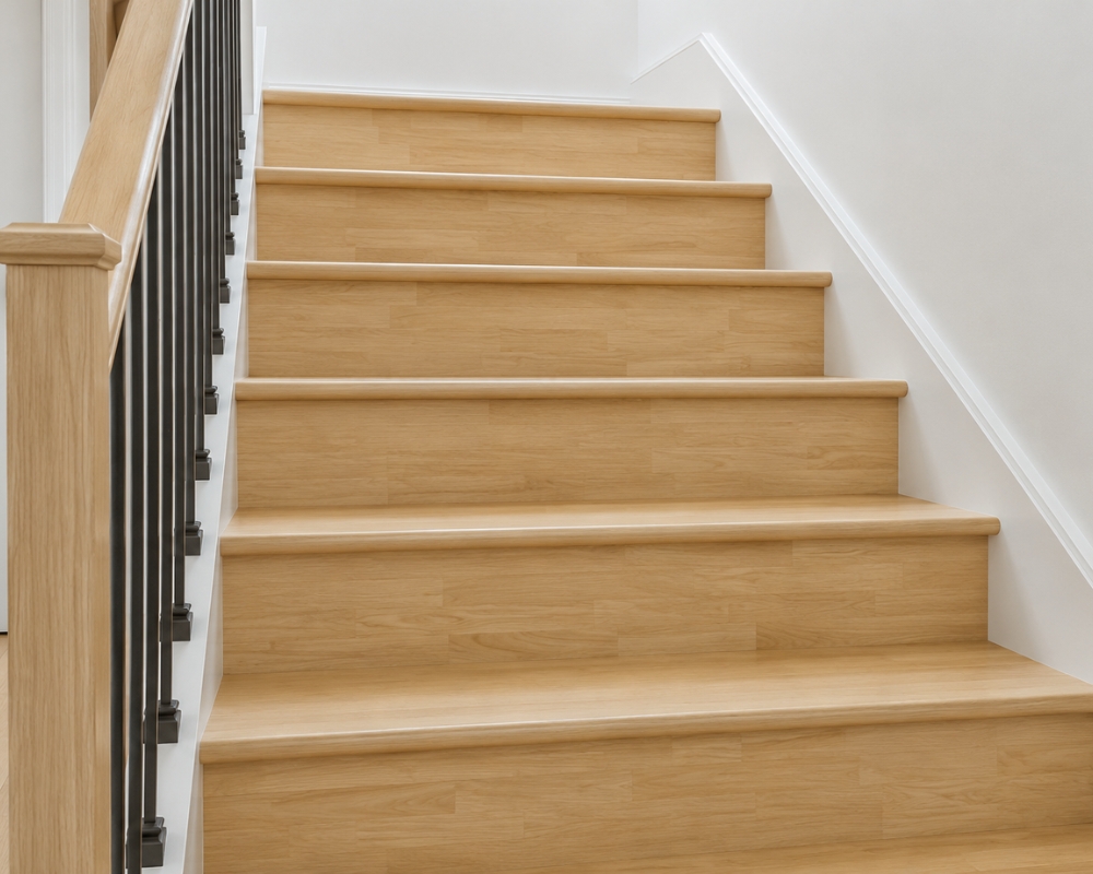 Stair treads and risers