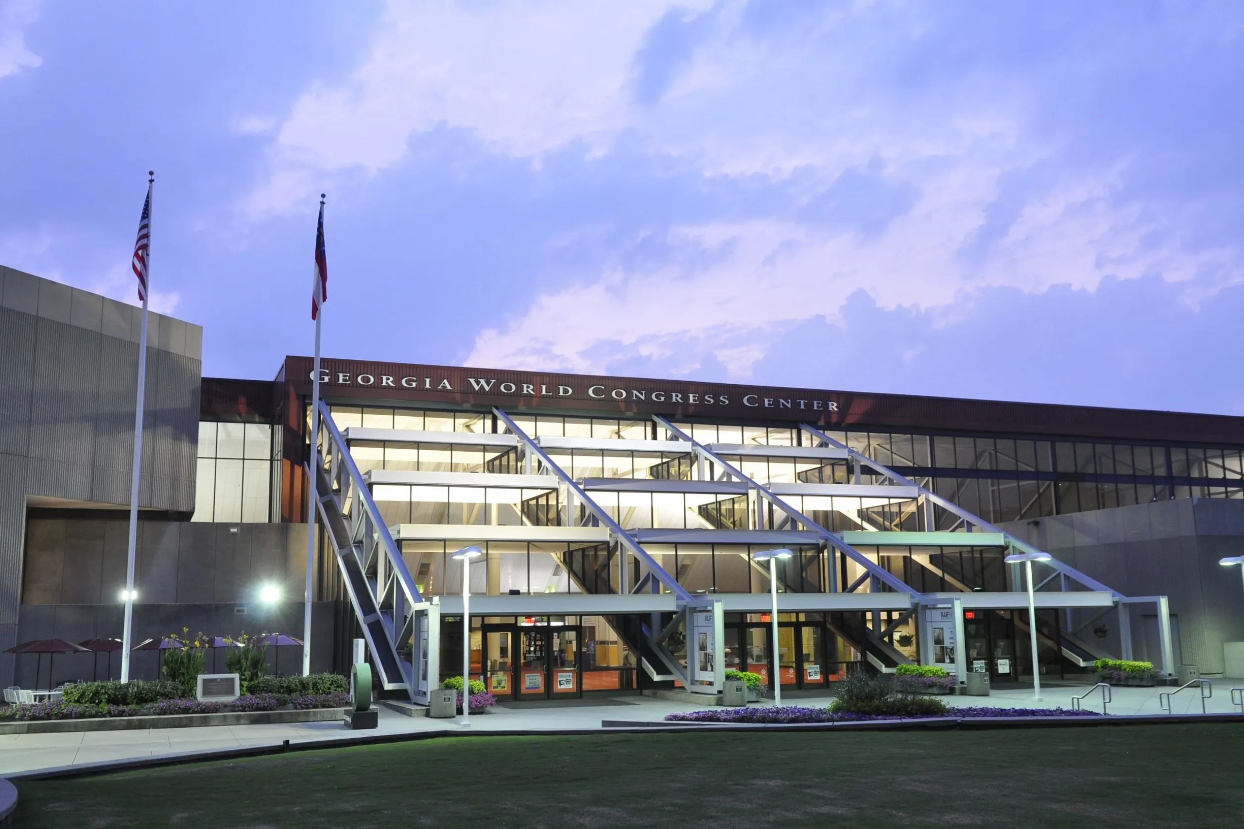 Georgia World Congress Center in downtown Atlanta