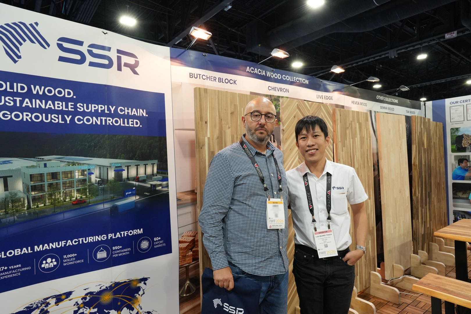 SSR team meeting customers at IWF Atlanta 2026