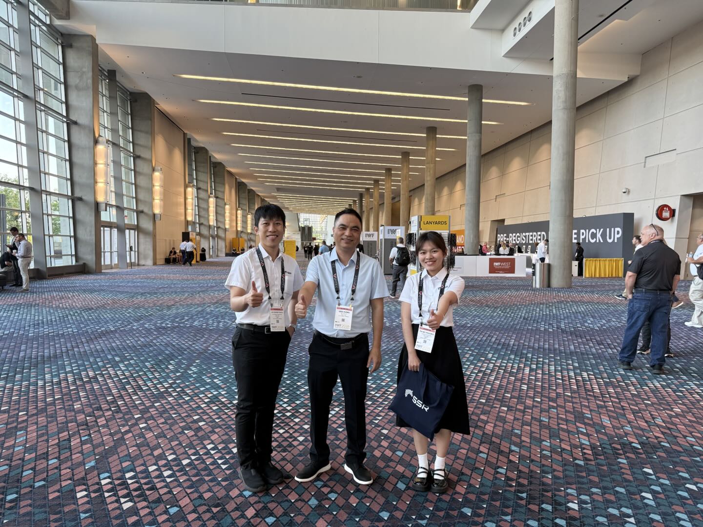 SSR at IWF 2026 in Atlanta, connecting wood manufacturing with the wider woodworking industry.