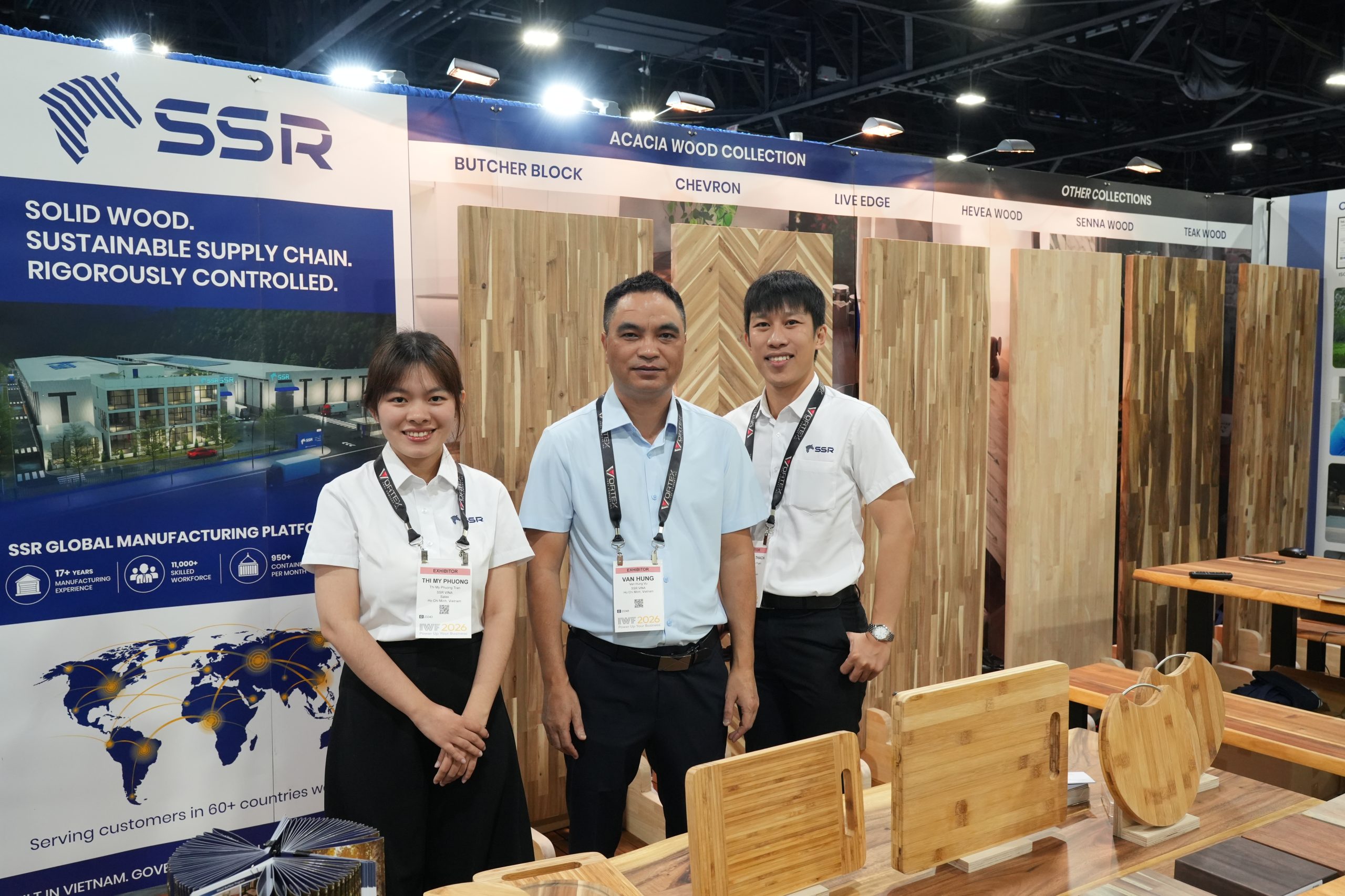 SSR booth at IWF 2026 in Atlanta