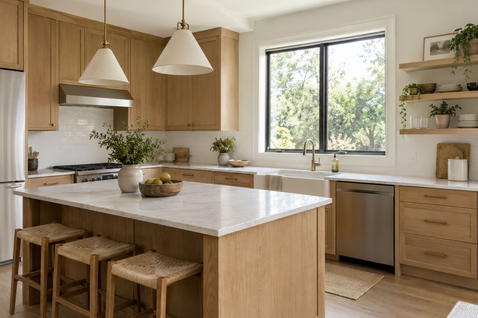 Wood Kitchen Cabinets for the U.S. Market: What Today’s Consumers Expect Natural wood kitchen cabinets for contemporary American homes