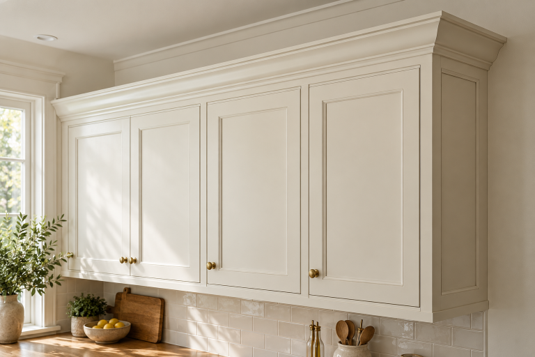 Crown Moldings for the Cabinet Top