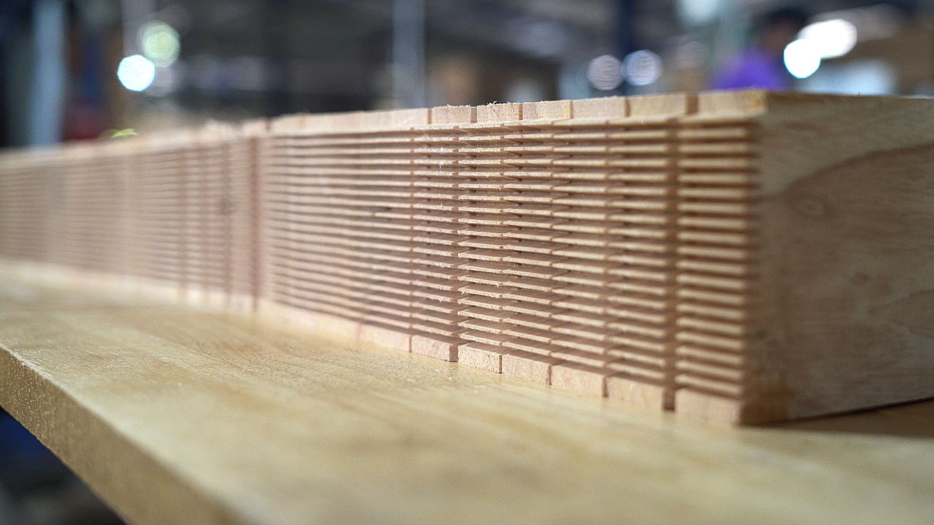 Finger joint wood board manufacturing
